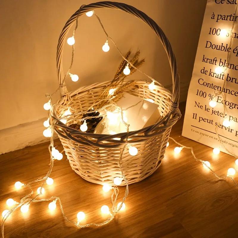 10/20/40 Led Ball Guirlande Lumineuse Battery Operated Garland Fairy Lights for Home Christmas Decoration Garland Street Navidad
10/20/40 Led Ball Guirlande Lumineuse Battery Operated Garland Fairy Lights for Home Christmas Decoration Garland Street Navidad