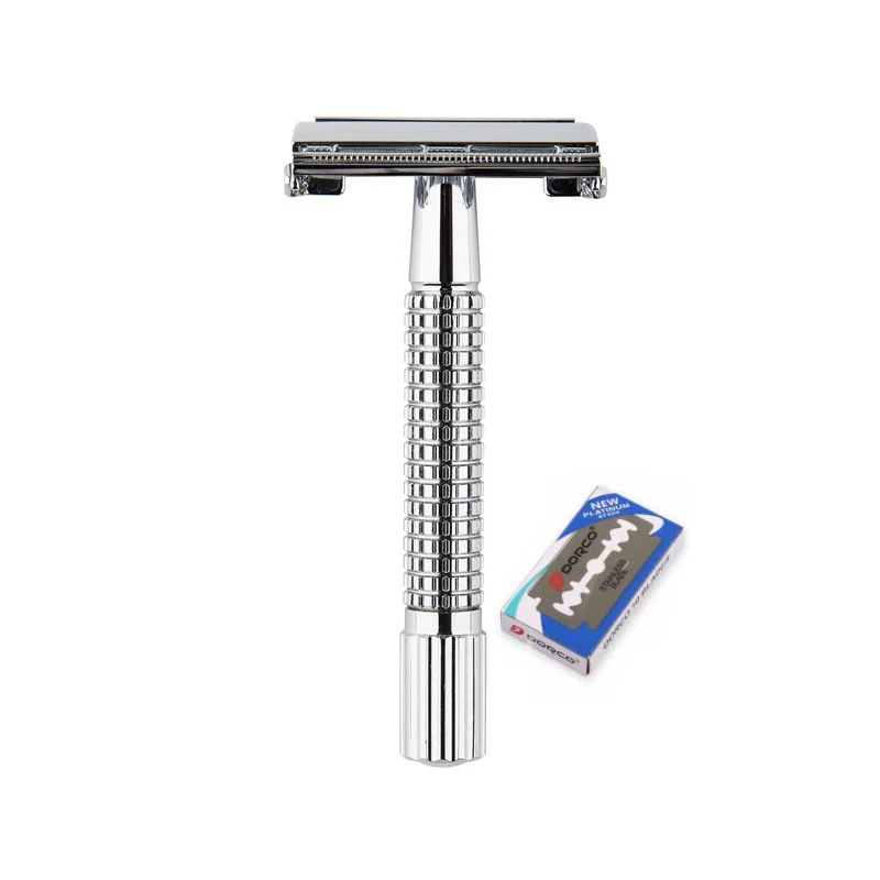 Double Edge Razors Safety Razor Copper Classic Men Manual Butterfly Portable Travel Shaver
Double Edge Razors Safety Razor Copper Classic Men Manual Butterfly Portable Travel Shaver