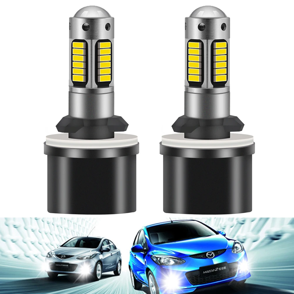 2Pcs Car Fog Lamp 880 881Led H1H3 LED PSX24W Bulb 4014 30SMD 6000K White Auto Driving Running Light Super bright DRL 12V
2Pcs Car Fog Lamp 880 881Led H1H3 LED PSX24W Bulb 4014 30SMD 6000K White Auto Driving Running Light Super bright DRL 12V