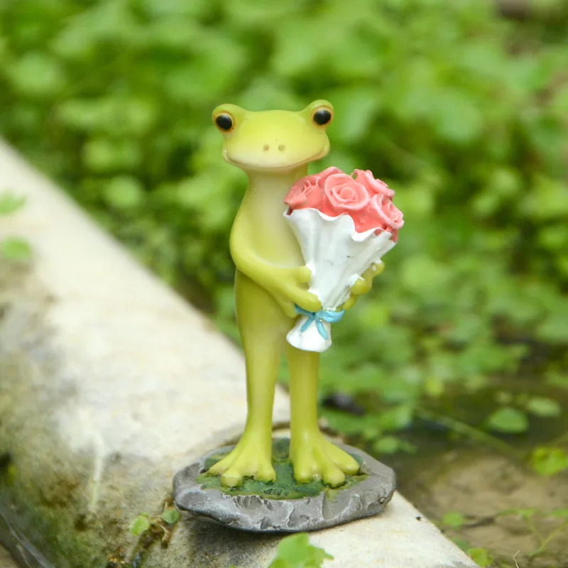Creative Cute Frog Decoration Micro-landscape Flower Pot Resin Animal Succulent Decoration Office Landscaping Small Potted Plant
Creative Cute Frog Decoration Micro-landscape Flower Pot Resin Animal Succulent Decoration Office Landscaping Small Potted Plant