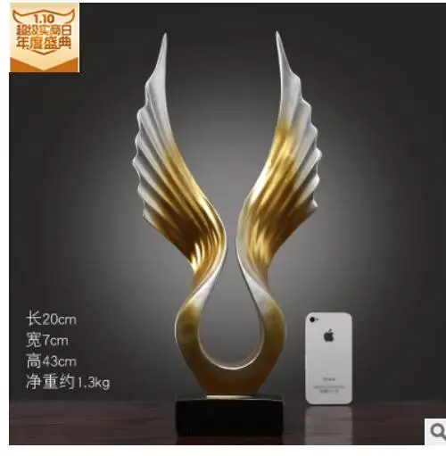 American style simple resin angel wings wings Wine cabinet office soft decoration Figure Statue art Sculpture Crafts home
American style simple resin angel wings wings Wine cabinet office soft decoration Figure Statue art Sculpture Crafts home