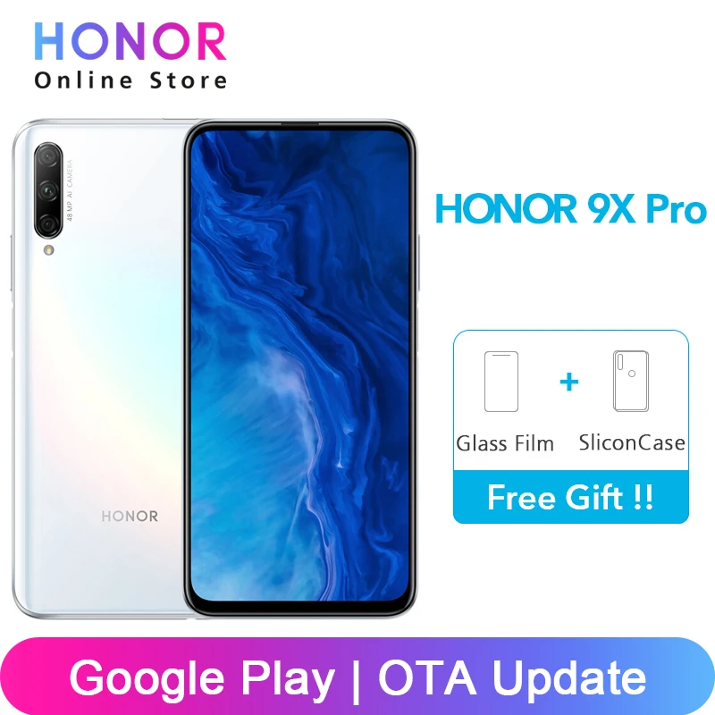 Смартфон Google Play Honor 9X Pro 8 Гб 128 ГБ 256 Kirin 810 LiquidCool 4000 мАч 48 МП тройная камера 6 59 " 16