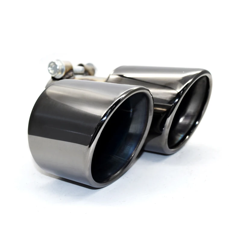 1 pair universal car exhaust muffler tip black exhaust tip stainless steel car tailpipe for universal car exhaust system
1 pair universal car exhaust muffler tip black exhaust tip stainless steel car tailpipe for universal car exhaust system