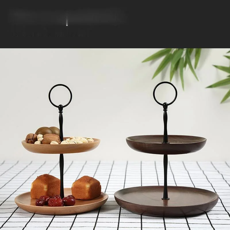 New Nordic Black Walnut Tray Dried Fruit Cake Storage Tray Living Room Fruit Snack Tray Home Decor Double Wooden Snack Tray
New Nordic Black Walnut Tray Dried Fruit Cake Storage Tray Living Room Fruit Snack Tray Home Decor Double Wooden Snack Tray