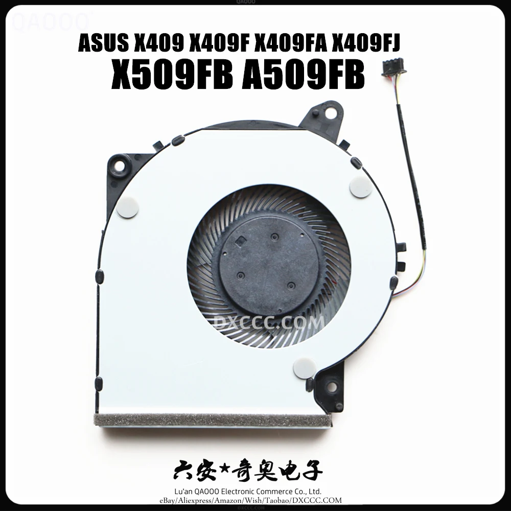 Laptop CPU COOLING FAN For ASUS X409 X409F X409FA X409FJ X509FB A509FB CPU COOLING FAN
Laptop CPU COOLING FAN For ASUS X409 X409F X409FA X409FJ X509FB A509FB CPU COOLING FAN
