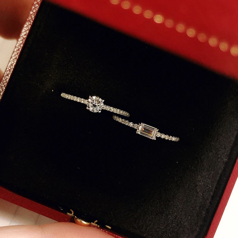 MLKENLY Fine Jewelry 925 Rings For Women gemstone jewelry Bridal Wedding Engagement White Gold Color thin Ring Drop Shipping
MLKENLY Fine Jewelry 925 Rings For Women gemstone jewelry Bridal Wedding Engagement White Gold Color thin Ring Drop Shipping