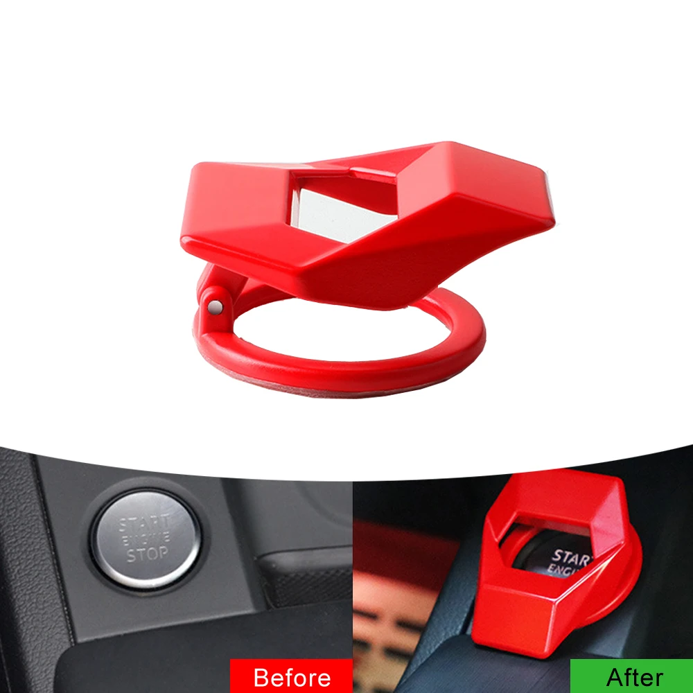 Engine Start Stop Push Button Switch Protection Cover Durable Universal Car Auto Vehicle Interior Decoration Accessories
Engine Start Stop Push Button Switch Protection Cover Durable Universal Car Auto Vehicle Interior Decoration Accessories
