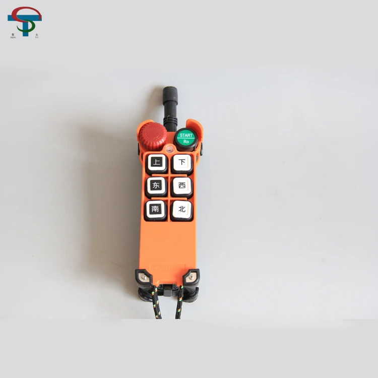 Telecrane F24-6D 220v/36v/380v wireless remote control,6 buttons double speed controller
Telecrane F24-6D 220v/36v/380v wireless remote control,6 buttons double speed controller