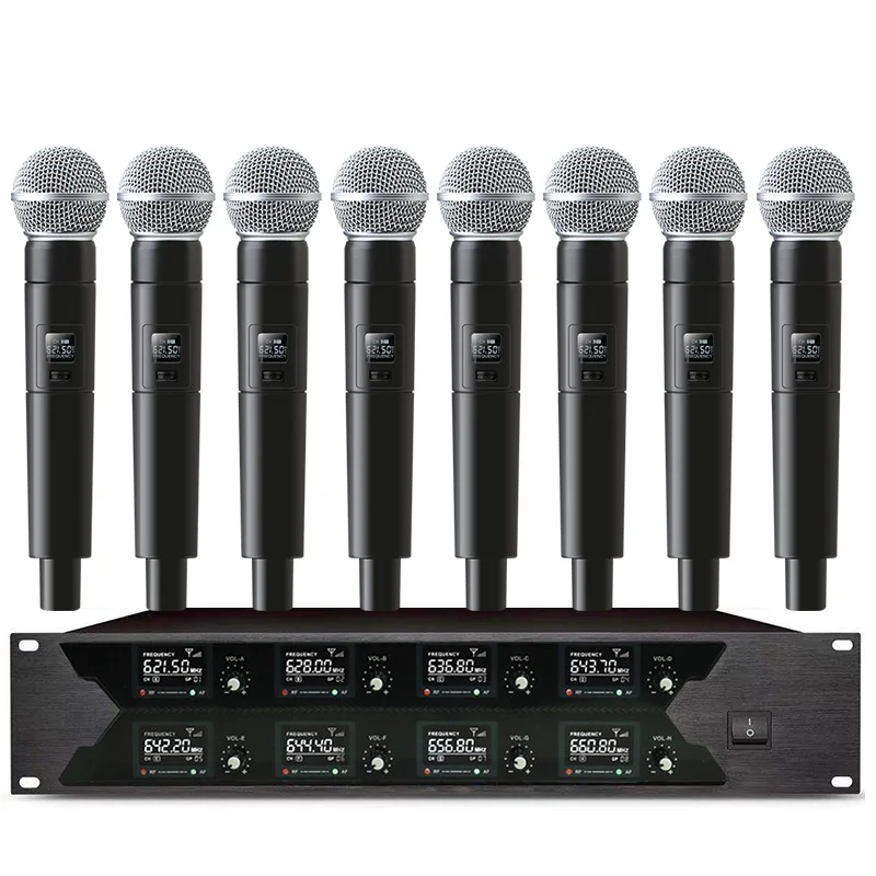 8-channel wireless handheld microphone for church conference room school lecture stage outdoor performance microphone wireless
8-channel wireless handheld microphone for church conference room school lecture stage outdoor performance microphone wireless