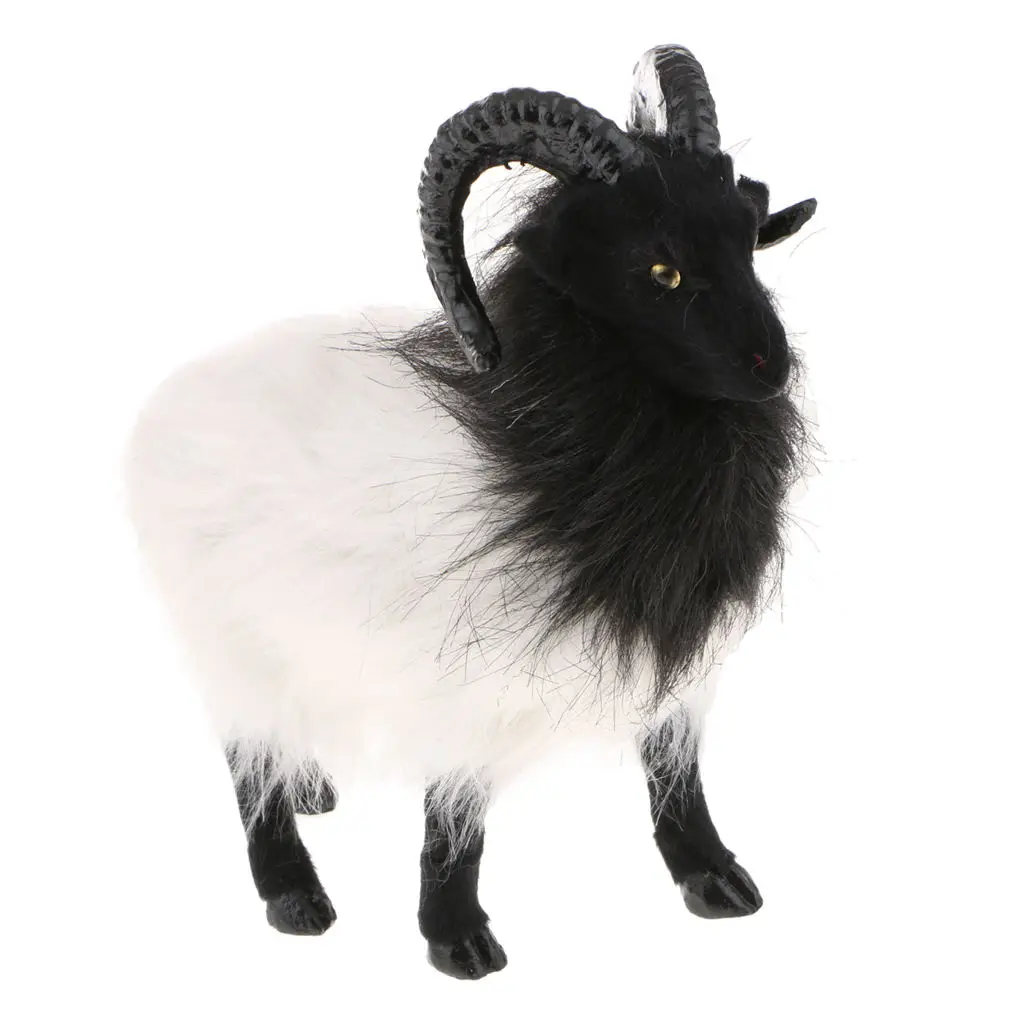 Lifelike Cute Goat Statue Indoor Outdoor Garden Ornament Prop Model Figure Garden Supplies
Lifelike Cute Goat Statue Indoor Outdoor Garden Ornament Prop Model Figure Garden Supplies