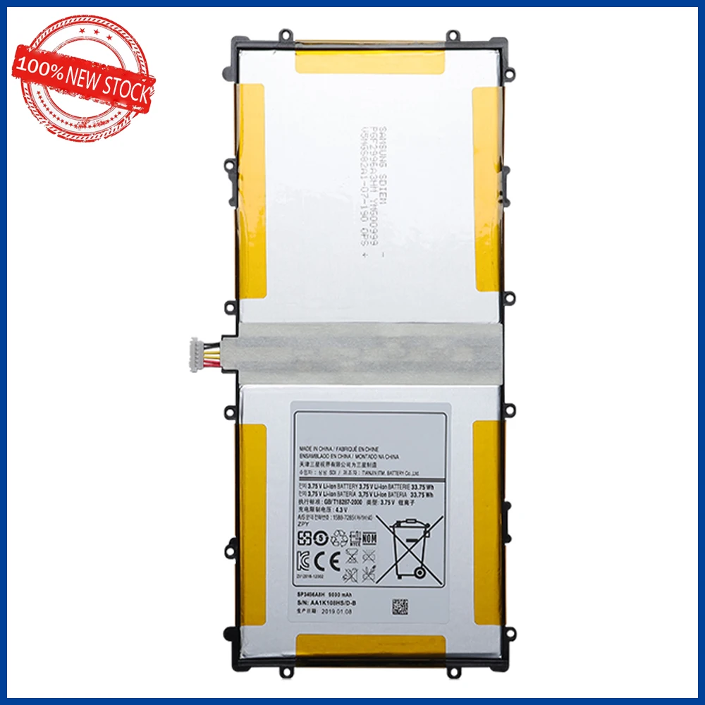 100% Оригинальный аккумулятор 9000 мАч SP3496A8H для Samsung Google Nexus 10 GT-P8110 HA32ARB планшета с