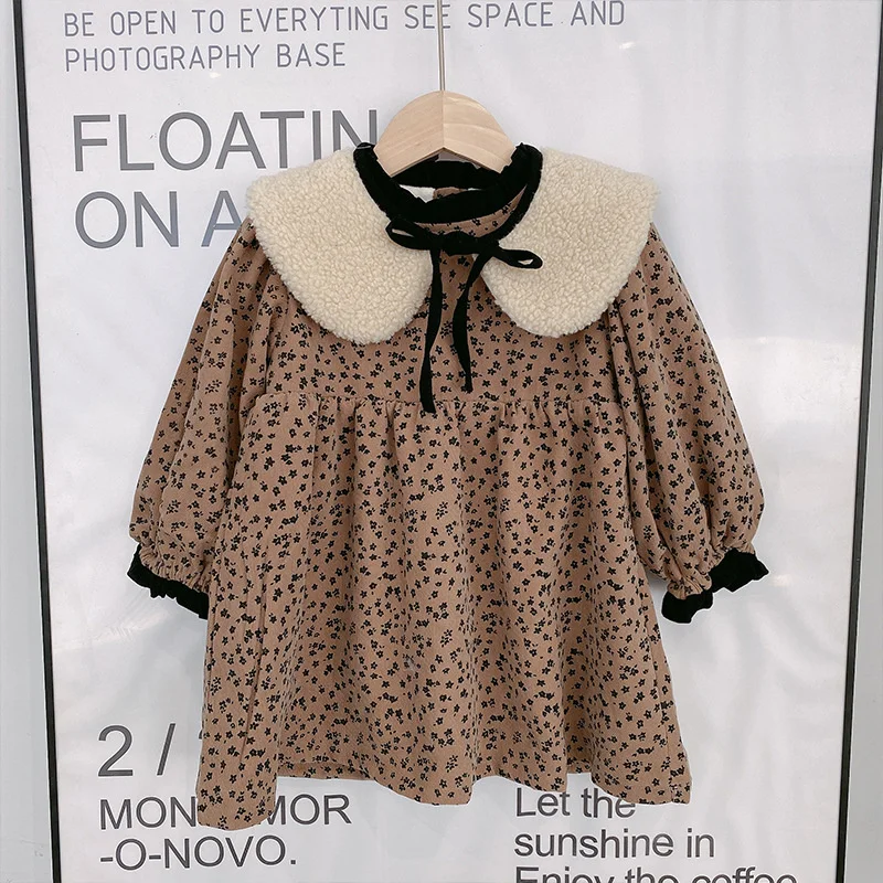 Girl Dress Party Gown 2021 Leopard Warm Thicken Velvet Winter Outwear Cotton Children Clothing Vestido Robe Fille Flower Girl Dr
Girl Dress Party Gown 2021 Leopard Warm Thicken Velvet Winter Outwear Cotton Children Clothing Vestido Robe Fille Flower Girl Dr