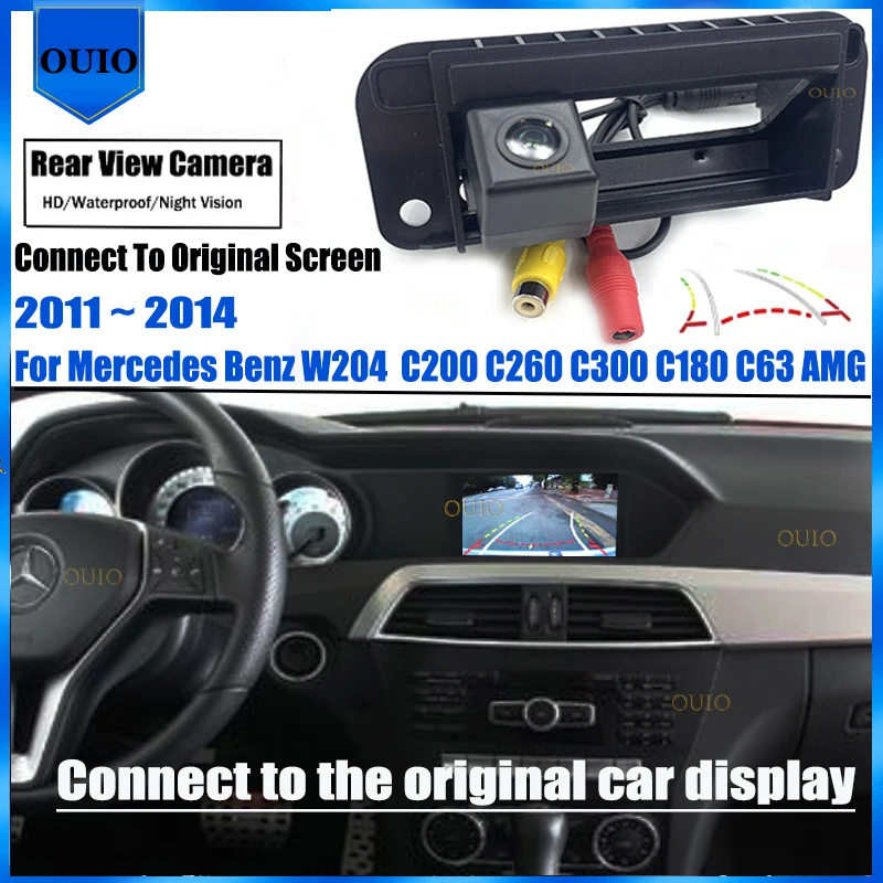 Original Screen Video Input Rear Camera For Mercedes Benz W204 C200 C260 C300 C180 C63 AMG 2011 ~ 2014 Reverse Parking Camera
Original Screen Video Input Rear Camera For Mercedes Benz W204 C200 C260 C300 C180 C63 AMG 2011 ~ 2014 Reverse Parking Camera