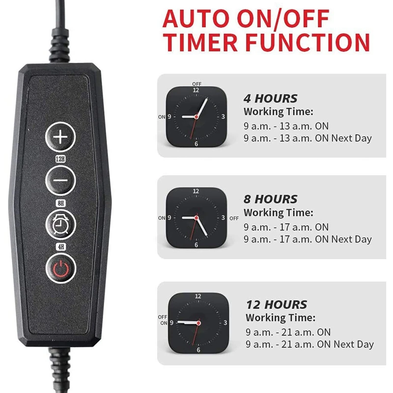 USB LED Indoor Grow Light,40W Full Spectrum Phyto Lamps Sunlight White for Plants House Hydroponics Succulent Grow Box
USB LED Indoor Grow Light,40W Full Spectrum Phyto Lamps Sunlight White for Plants House Hydroponics Succulent Grow Box