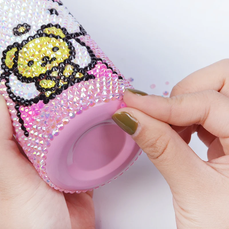 Handmade Rhinestone Insulated Bottle Stainless Steel Travel Mug Portable Helloo Kitty Insulated Cups Pink Cat Lover Water Bottle
Handmade Rhinestone Insulated Bottle Stainless Steel Travel Mug Portable Helloo Kitty Insulated Cups Pink Cat Lover Water Bottle