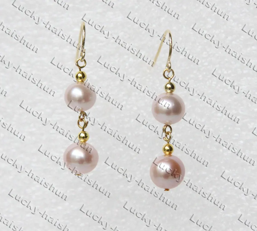 9mm Dangle Purple Lavender Round Freshwater Pearl Earrings 14K Gold Hook C405 Korean Fashion Wholesale Chinese Fashion
9mm Dangle Purple Lavender Round Freshwater Pearl Earrings 14K Gold Hook C405 Korean Fashion Wholesale Chinese Fashion