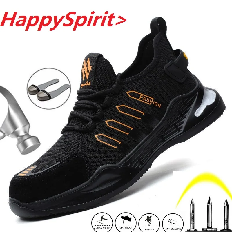 Safety Shoes Men Puncture-Proof Work Sneakers Men Steel Toe Shoes Work Boots Indestructible Safety Boots Male Shoes
Safety Shoes Men Puncture-Proof Work Sneakers Men Steel Toe Shoes Work Boots Indestructible Safety Boots Male Shoes