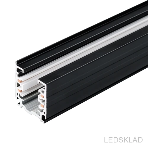 Фото 024060 Трек LGD D3P 3000 Black M (ARL IP20 Металл 3 года) 1шт. Arlight|Новизна освещения| |