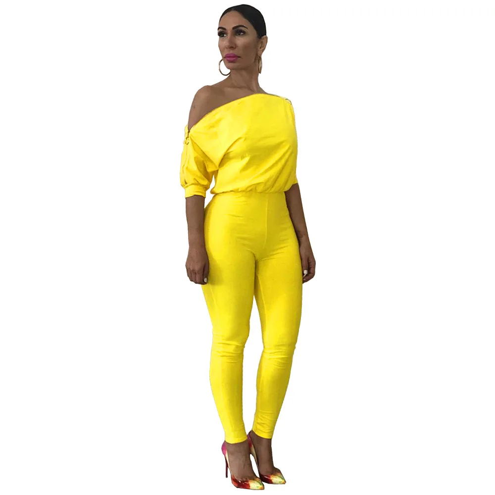 Zoctuo Off-Shoulder Jumpsuits For Women Solid Color Sexy Jumpsuit Nightclub Zipper Shoulder Rompers And Jumpsuits For Women
Zoctuo Off-Shoulder Jumpsuits For Women Solid Color Sexy Jumpsuit Nightclub Zipper Shoulder Rompers And Jumpsuits For Women