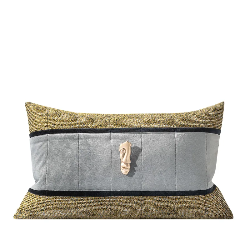 Cushion Covers For Living Room 30x50cm Gold Metal Head Decorative Throw Pillows Case Soft Sofa Car Waist Pillow Cover
Cushion Covers For Living Room 30x50cm Gold Metal Head Decorative Throw Pillows Case Soft Sofa Car Waist Pillow Cover