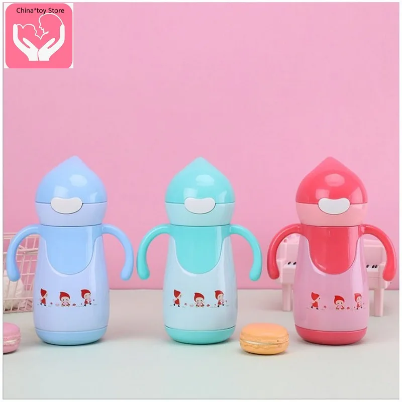 New Children's Vacuum Cup 304 Stainless Steel with Handle Baby Sippy Cup Cartoon Small Water Drop Children's Student Kettle
New Children's Vacuum Cup 304 Stainless Steel with Handle Baby Sippy Cup Cartoon Small Water Drop Children's Student Kettle