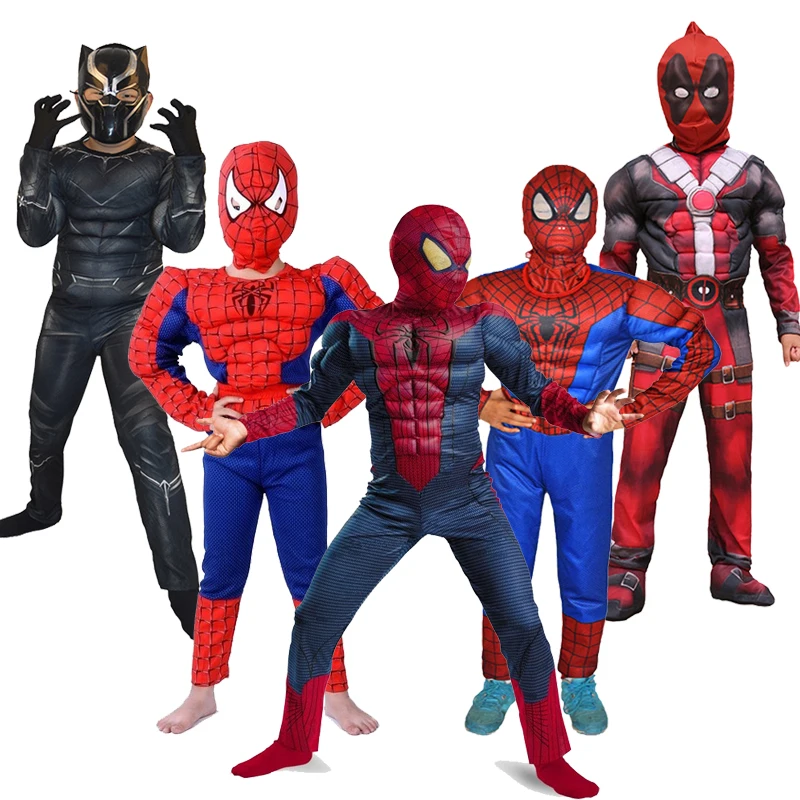 Anime Children Boy Amazing Spider Muscle Fantasy Jumpsuits Cosplay Superhero Costumes Halloween Carnival Party kids Costume
Anime Children Boy Amazing Spider Muscle Fantasy Jumpsuits Cosplay Superhero Costumes Halloween Carnival Party kids Costume