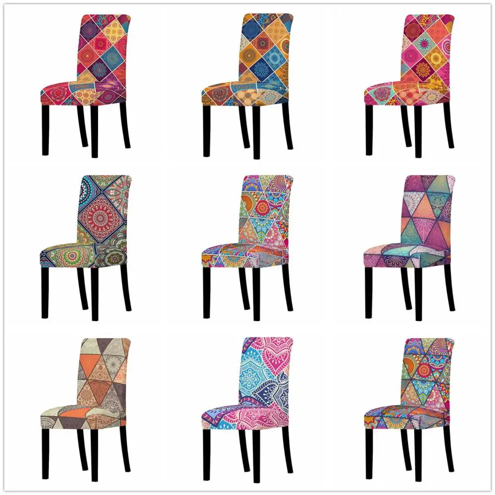 Bohemia Style Printed Stretch Chair Cover for Dining Room Anti-dust for Office Chair Banquet Chair Elastic
Bohemia Style Printed Stretch Chair Cover for Dining Room Anti-dust for Office Chair Banquet Chair Elastic