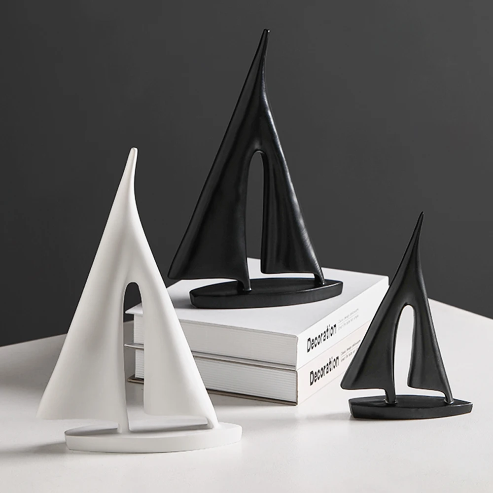 Home Decoration Accessories Resin Charms Sailboat Abstract Sculpture Living Room Decor Office Desk Accessories Birthday Gift
Home Decoration Accessories Resin Charms Sailboat Abstract Sculpture Living Room Decor Office Desk Accessories Birthday Gift