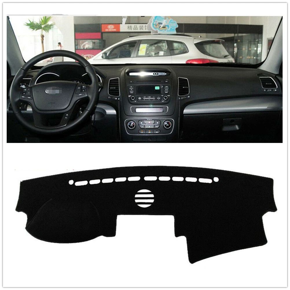 For Kia Sorento 2013-2014 Non Slip Black Front Dashboard Cover Carpet Car Dash Board Heat Proof Mat Sun Shield Pad Shade Strip
For Kia Sorento 2013-2014 Non Slip Black Front Dashboard Cover Carpet Car Dash Board Heat Proof Mat Sun Shield Pad Shade Strip