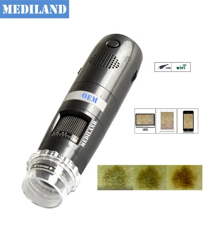 Hot Sale Digital Wifi Polarized Dermatoscope ML-403P USB microscope 8 LED to check skin/Hair Industrial and Agricultural use
Hot Sale Digital Wifi Polarized Dermatoscope ML-403P USB microscope 8 LED to check skin/Hair Industrial and Agricultural use