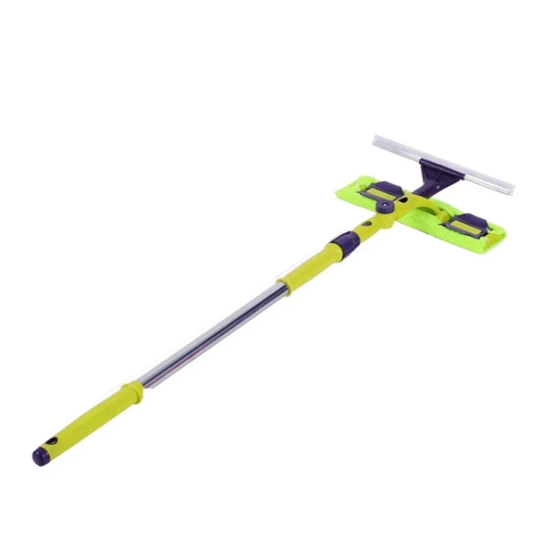 Glass Cleaning Tool Double-Sided Telescopic Rod Window Cleaner Squeegee Wiper Long Handle Rotating Head Brush Silicone Scrubbe 2
Glass Cleaning Tool Double-Sided Telescopic Rod Window Cleaner Squeegee Wiper Long Handle Rotating Head Brush Silicone Scrubbe 2
