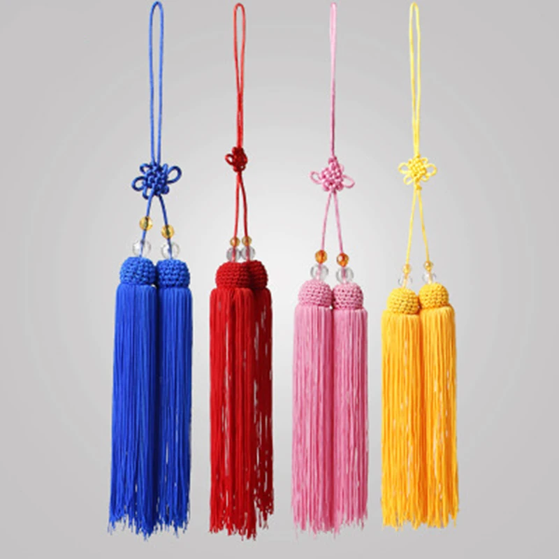 4 Colors Taiji Tassels Polyester High Grade Jiansui Taichi Martial Arts Competition Professional Use Sword Tassel
4 Colors Taiji Tassels Polyester High Grade Jiansui Taichi Martial Arts Competition Professional Use Sword Tassel