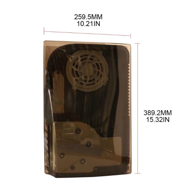 Anti-Scratch Transparent Skin Hard Shell Protective Case PS5 Host Cover Replacement Plate for PS5 UHD Version Console
Anti-Scratch Transparent Skin Hard Shell Protective Case PS5 Host Cover Replacement Plate for PS5 UHD Version Console