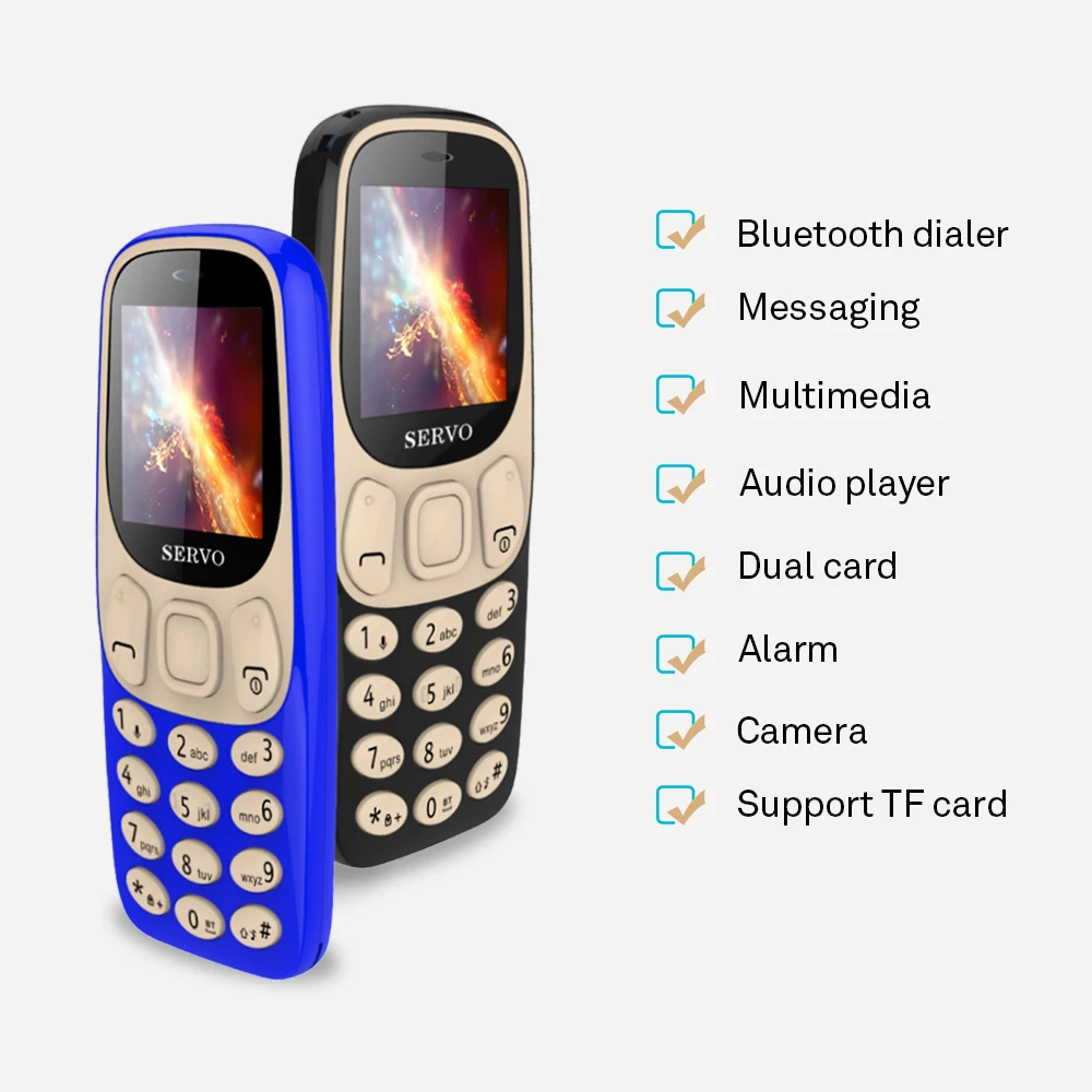 SERVO M27 мобильный телефон с 10 1-дюймовым дисплеем FM-радио GSM | Мобильные телефоны и
