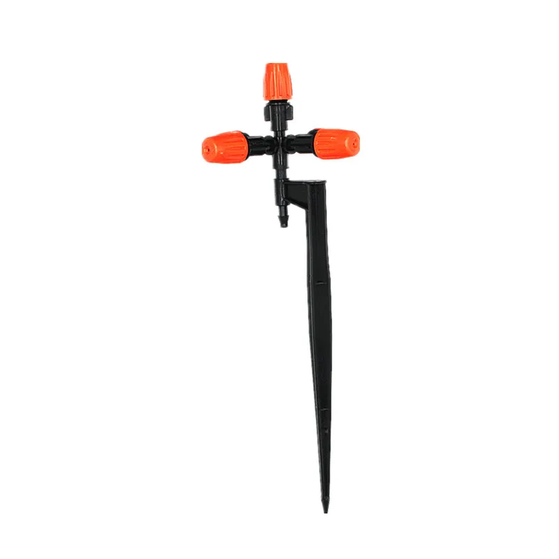 10PCS 20cm Stake With 5-Ways Misting Sprinkler Adjustable Nozzle For Garden Watering Irrigation Yard Irrigation Fittings Potted Plant Watering
10PCS 20cm Stake With 5-Ways Misting Sprinkler Adjustable Nozzle For Garden Watering Irrigation Yard Irrigation Fittings Potted Plant Watering