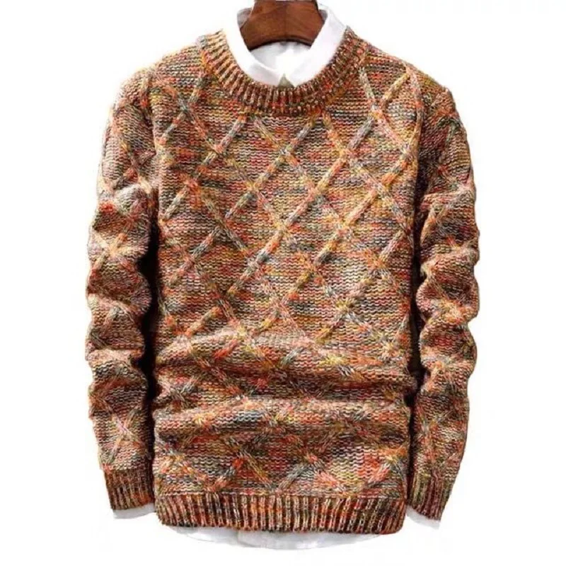 Ropa De Hombre 2020 Autumn Winter New Men's Sweater Long Sleeve Casual Round Neck Thick Knit Sweater Plus Size Men's Clothing
Ropa De Hombre 2020 Autumn Winter New Men's Sweater Long Sleeve Casual Round Neck Thick Knit Sweater Plus Size Men's Clothing