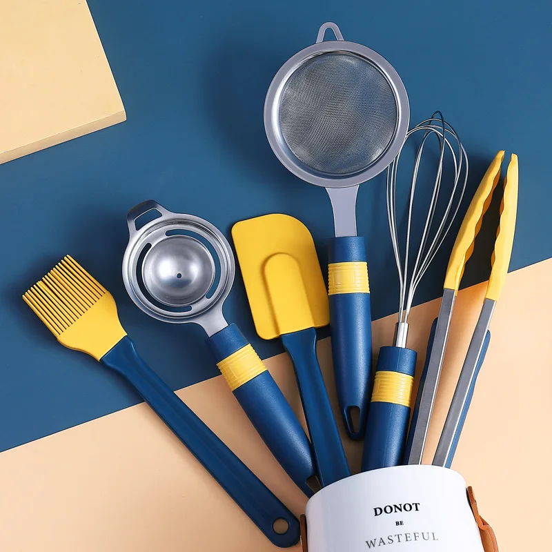 Kitchen Tools Baking Set Beater Filter Spoon Silicone Scraper Oil Brush Food Clip Kitchenware Cooking Utensils Spatula Cookware
Kitchen Tools Baking Set Beater Filter Spoon Silicone Scraper Oil Brush Food Clip Kitchenware Cooking Utensils Spatula Cookware
