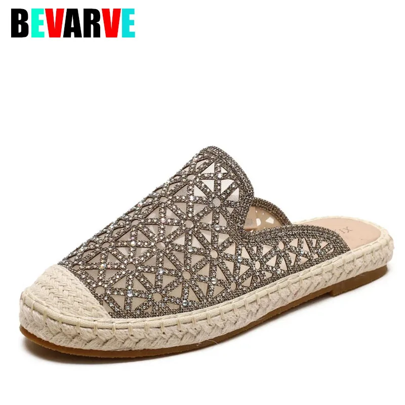 BEVARVE One-legged Lazy Shoes 2021 New Summer Baotou Sandals with Rhinestones All-match Straw Fisherman Net Red Women's Shoes X
BEVARVE One-legged Lazy Shoes 2021 New Summer Baotou Sandals with Rhinestones All-match Straw Fisherman Net Red Women's Shoes X