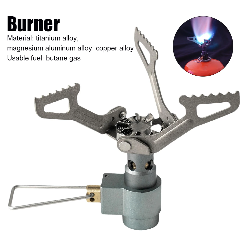 Mini Stove Camping Gas Stove Portable Burner Foldable Outdoor Cooking Picnic Stove Survival Furnace Pocket Camping Gas Cooker
Mini Stove Camping Gas Stove Portable Burner Foldable Outdoor Cooking Picnic Stove Survival Furnace Pocket Camping Gas Cooker