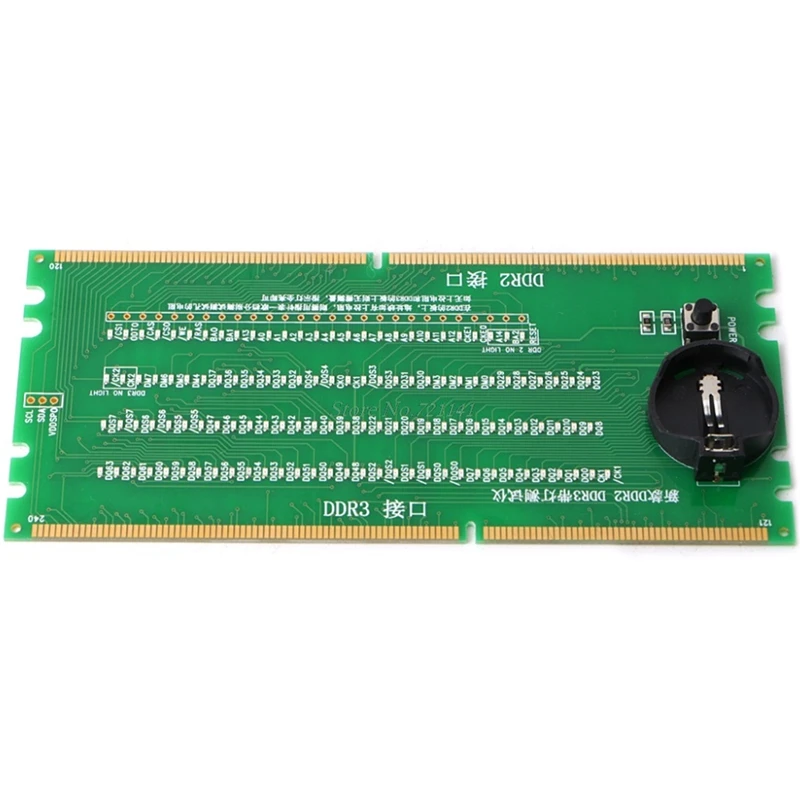 Тестер DDR2 и DDR3 2 в 1 с подсветкой светильник для настольных интегральных схем