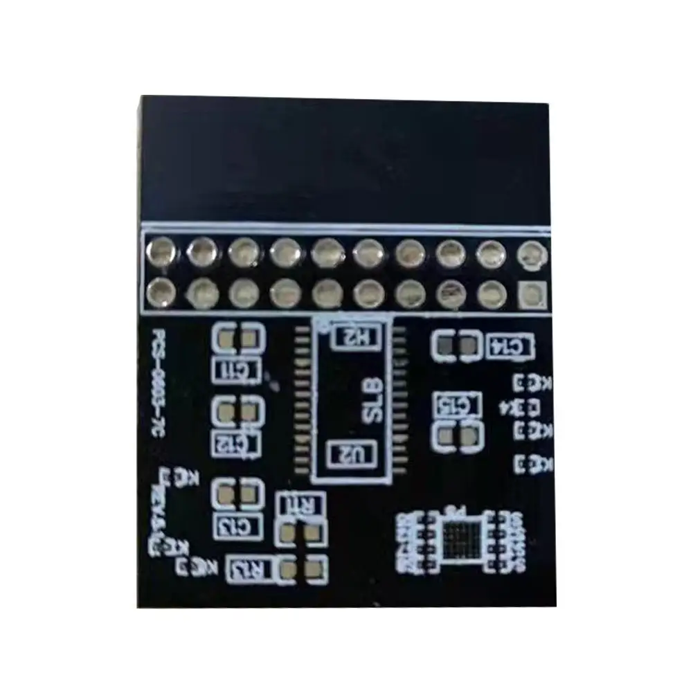 1PC TPM 2.0 Encryption Security Module Remote Card Support 2.0 Version For WIN11 System Dedicated Board Supports 12Pin 20pin
1PC TPM 2.0 Encryption Security Module Remote Card Support 2.0 Version For WIN11 System Dedicated Board Supports 12Pin 20pin