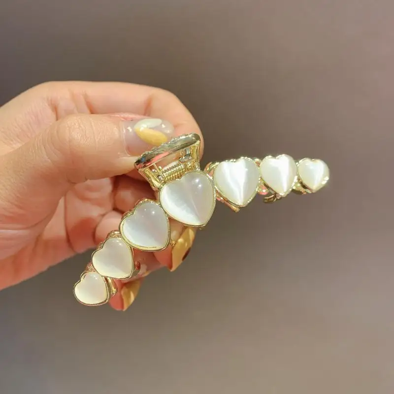 Korean hair accessories opal love hair clip hair clip hair clip girl back head clip big hair clip shark clip Alloy Hair Claws
Korean hair accessories opal love hair clip hair clip hair clip girl back head clip big hair clip shark clip Alloy Hair Claws