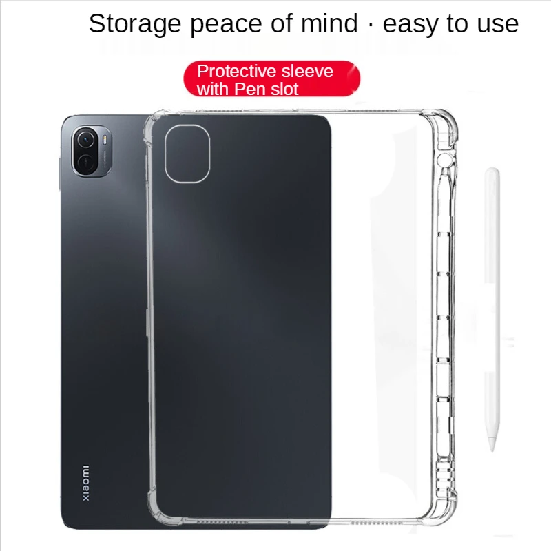 2021 противоударный силиконовый чехол для Xiaomi MiPad Mi Pad 5 Pro Mipad5, чехол для планшета, гибкая прозрачная задняя крышка, держатель для ручки
2021 противоударный силиконовый чехол для Xiaomi MiPad Mi Pad 5 Pro Mipad5, чехол для планшета, гибкая прозрачная задняя крышка, держатель для ручки