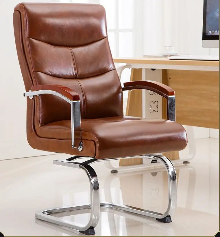 Bow chair computer chair home office chair back chair leather conference chair study chair rotatable seat
Bow chair computer chair home office chair back chair leather conference chair study chair rotatable seat