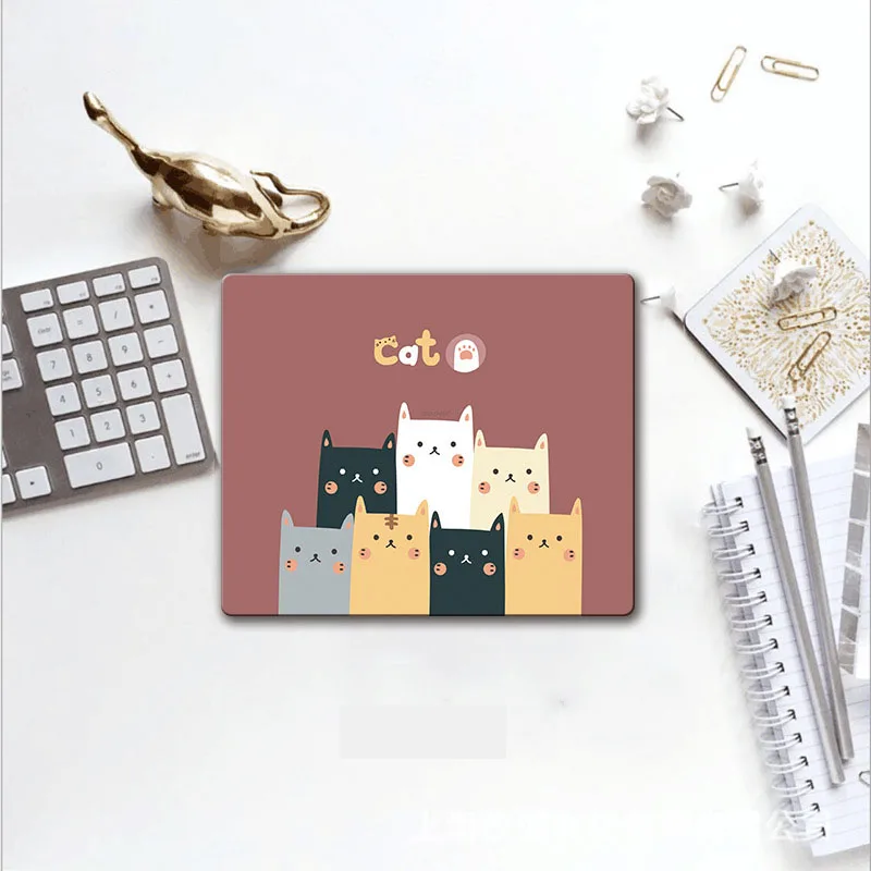 DIY mouse pad small fresh cartoon non-slip waterproof computer desk pad mouse pad rectangle
DIY mouse pad small fresh cartoon non-slip waterproof computer desk pad mouse pad rectangle