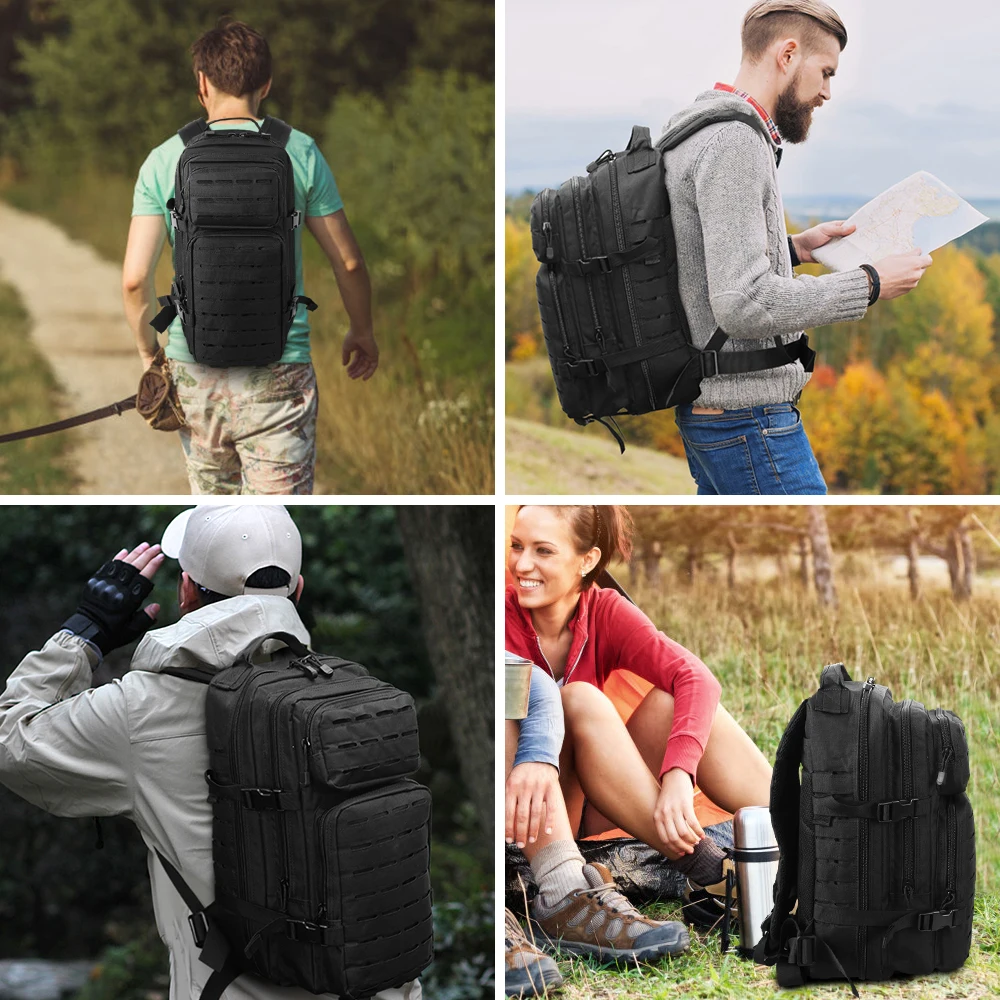 30L Tactical Backpack Assault Bag 1000D Outdoor Climbing Rucksacks Camping Hiking Trekking Bag Waterproof Hunting Daypack
30L Tactical Backpack Assault Bag 1000D Outdoor Climbing Rucksacks Camping Hiking Trekking Bag Waterproof Hunting Daypack