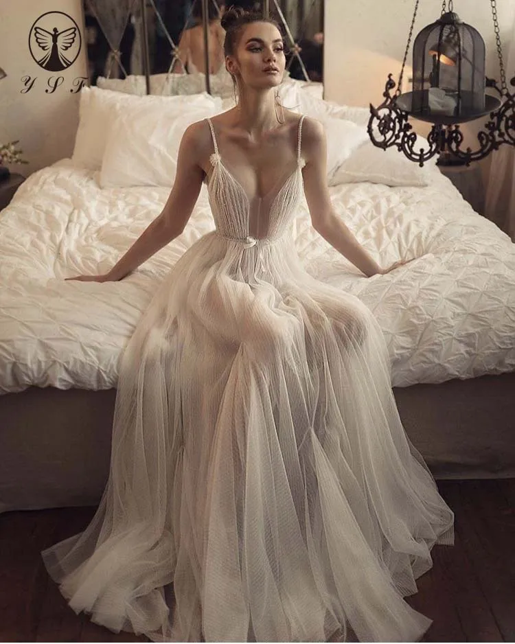 2020 Новое поступление, Плиссированные Свадебные платья без рукавов на тонких бретельках
2020 Новое поступление, Плиссированные Свадебные платья без рукавов на тонких бретельках