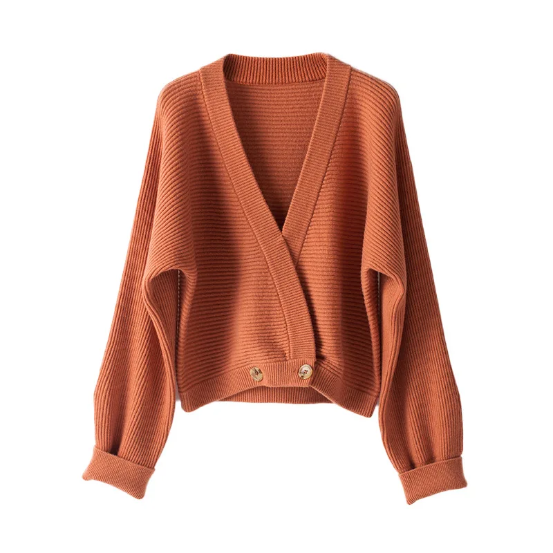 New Style Women Sweater V-neck Wool Knitted Top Coat Casual Shawl Style Long-sleeved Ladies Sweater for 2020 Fall and Winter
New Style Women Sweater V-neck Wool Knitted Top Coat Casual Shawl Style Long-sleeved Ladies Sweater for 2020 Fall and Winter