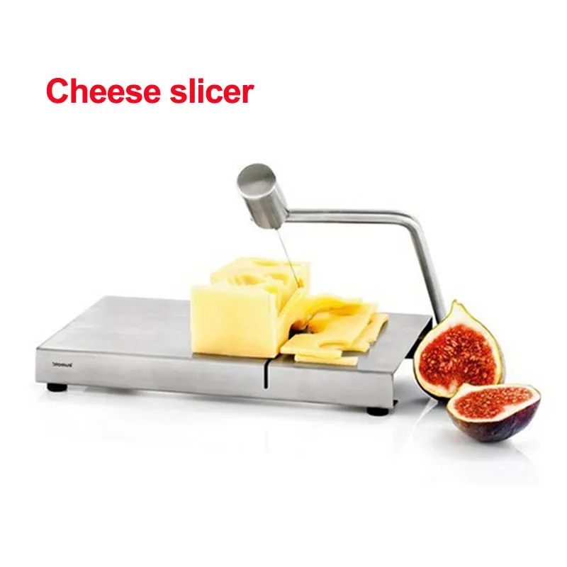 Cheese Slicer Stainless steel Butter Cutting Board Cake Dessert cutting tools foie gras Cheese cutter Kitchen equipment 1pc
Cheese Slicer Stainless steel Butter Cutting Board Cake Dessert cutting tools foie gras Cheese cutter Kitchen equipment 1pc