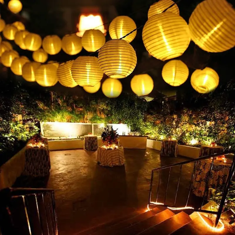 Lantern LED String Lights Waterproof Leds Strip Light Outdoor Garden Decoration Garland Curtain Holiday Decors Guirnalda Luces
Lantern LED String Lights Waterproof Leds Strip Light Outdoor Garden Decoration Garland Curtain Holiday Decors Guirnalda Luces